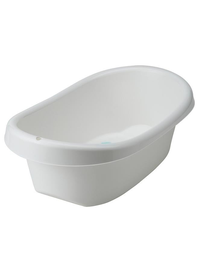 Baby Bath, White/Turquoise - Image 1